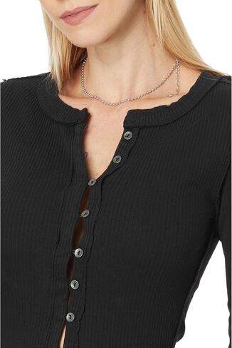 Free People Womens Its On Cardi Black Medium in Saudi Arabia