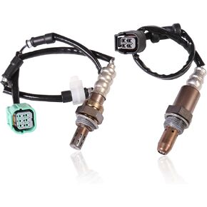 مستشعر الأكسجين المنبع + المصب 234-9062 234-4359 متوافق مع Honda CRV CR-V 2.4L 2007 2008 2009 (مجموعة من 2)