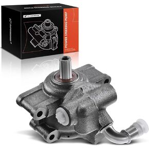 A-Premium Power Steering Pump Compatible with Ford F-150 2005 2006 2007 2008, 4.2L Gas, Replace # 7L3Z3A674B, 5L3Z3A696A