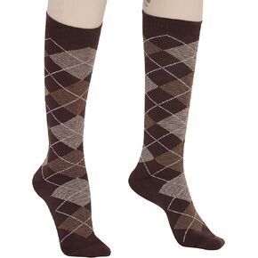 TuffRider Ecogreen Bamboo Argyle Socks