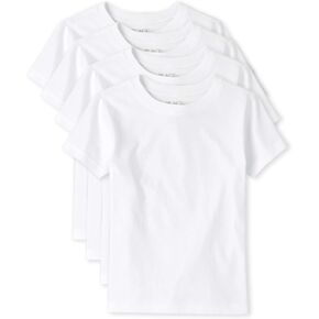 The Children's Place Boys' Short Sleeve Undershirt