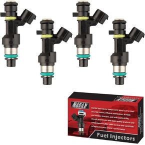 Set of 4 Fuel Injectors 16600-EN200 FJ1056 Replacement Compatible with Nissan Sentra Versa Cube NV200 1.8L 2.0L - Replaces FBY2850 FIJ0026 297-1006 842-12343