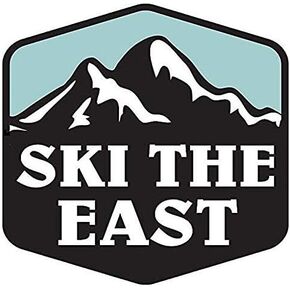 Pack of 4-3" Stickers -Ski The East - Sticker