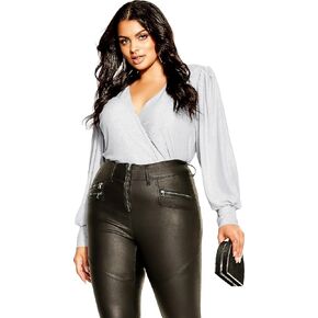 City Chic Women's Plus Size Top - Glowing