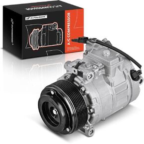 A-Premium A/C Compressor with Clutch Compatible with BMW F10 528i 3.0L 4.4L 2011