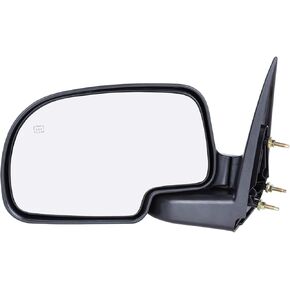 Side Mirror Fits for 1999-2002 Chevy Silverado 1500 2500 HD 3500 HD,for GMC Sierra 1500 2500 HD,Yukon/Yukon XL 1500 Power Heated Manual Folding Front Left Driver Side Door Mirror