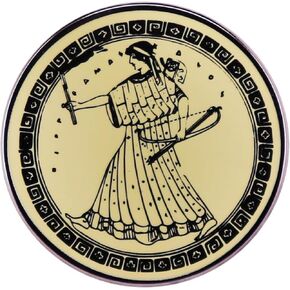 Artemis enamel pin hunting goddess badge Greek mythology brooch for Backpacks