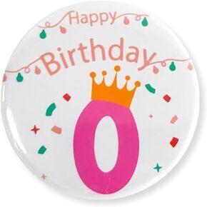 It's My Birthday Button Happy Birthday Badge Pins,Women or Men Birthday Badges Party Decorations Accessories