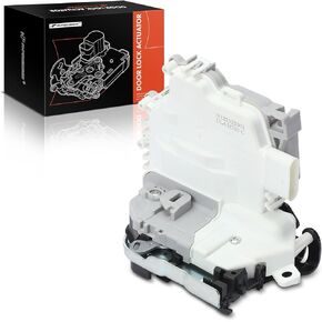 A-Premium Door Lock Latch Actuator Compatible with Audi Vehicles - A4, Q5, A5, A3, TT, R8, A4 Allroad Quattro, A5 Quattro Sportback, RS3, RS5, S3, S4, S5, TT/TTS Quattro - Front Right Passenger Side