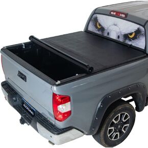 Logan Tonneau Cover Soft Roll up for 1999-2016 F-250/F-350/F-450,Truck Bed Covers Compatible with 1999-2016 F-250/F-350/F-450 6.5ft