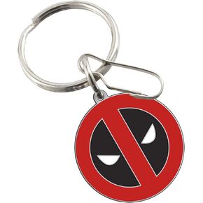 Plasticolor 004500R01 Marvel Deadpool Logo Keychain