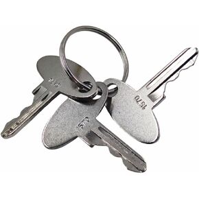 3Pcs Ignition Keys 1570 9849079 385210061 Compatible with Ford New Holland Tractor 1210 1320 1520 1530 1620 1630 1715 1720 1725 1920 1925 2120 3415 L465 L554 L565 LS140 LS150 LS170 TC25