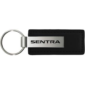 Au-TOMOTIVE GOLD Compatible Keychain and Keyring for Nissan Sentra [KC1540.SEN] - Premium Leather