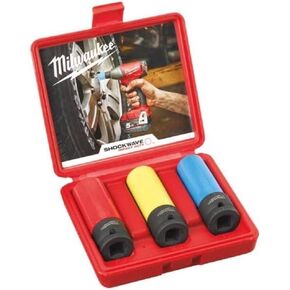 Milwaukee Unbekannt Shockwave Automotive Impact Socket Set, 3 Piece