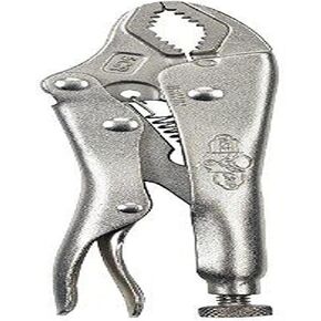 IRWIN Tools VISE-GRIP Locking Pliers, Original, Curved Jaw, 5-inch (4935579),Silver Metallic