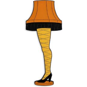 SalesOne, A Christmas Story Leg Lamp Exclusive Collector Enamel Pin | Metal Brooch Clothing Accessories for Backpack,Jacket Festive Holiday Toys, Gifts and Collectibles, Stocking Stuffers Orange