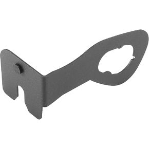 X AUTOHAUX Mount Bracket Kit for CB Radio Microphone Holder Black for Jeep Wrangler JK JKU 2011-2018