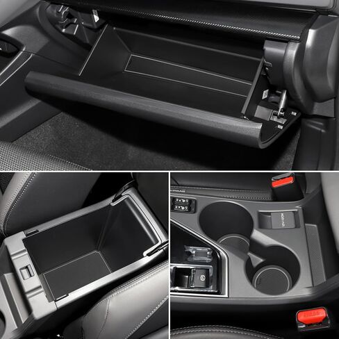 ملحقات البطانة لملحقات Subaru Crosstrek 2024 2025 ملحقات Subaru Impreza، بطانة حامل أكواب مخصصة، بطانات وحدة التحكم المركزية، بطانات جيب داخلية غير قابلة للانزلاق 18 قطعة (برتقالي) in Saudi Arabia