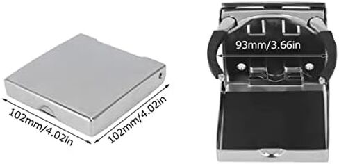 Adjustable Drink Holder,KIMISS Foldable Cup Holder Water Drink Cup Stand Stainless Steel Drink Cup Mount for Boat Yacht Car Yachting RV in Saudi Arabia