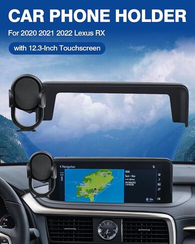 Autorder Car Phone Holder for 2022 2023 2024 2025 Kia EV6 Accessories Phone Mount 12.3-Inch Screen Cell Phone Automobile Cradles Hands-Free 360 Degree Rotation in Saudi Arabia