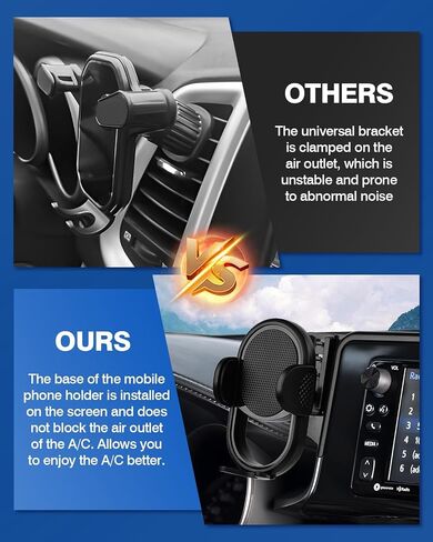 Autorder Car Phone Holder for 2022 2023 2024 2025 Kia EV6 Accessories Phone Mount 12.3-Inch Screen Cell Phone Automobile Cradles Hands-Free 360 Degree Rotation in Saudi Arabia