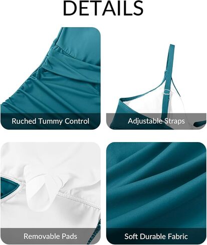 Tempt Me Women One Piece Swimsuit Tummy Control Bathing Suits Cutout V Neck Twist Front Swimwear in Saudi Arabia