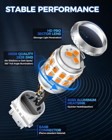 Marsauto DE3175 LED Bulb 31mm Festoon LED Bulbs White 1.2inch Super Bright 300LM 6500K 2835SMD 3175 DE3021 3022 3021 for Car Interior Dome Map License Plate Lights, count 4 (Pack of 1) in Kuwait