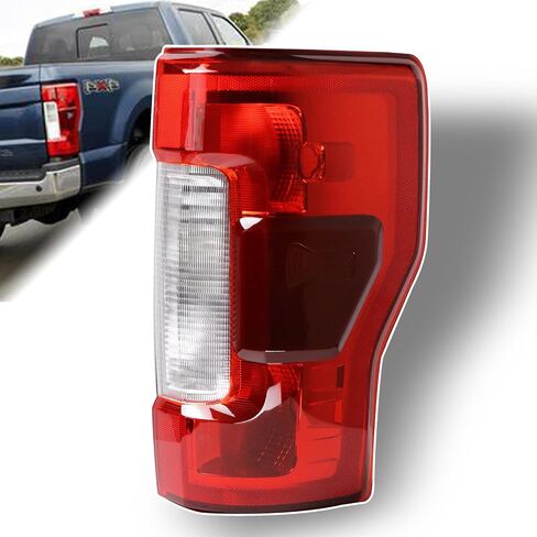 Tail Rear Lights W/Blind Spot Module Halogen Compatible with Ford F250 F350 Super Duty 2017 2018 2019 Brake Taillights Lamp Assembly Right Passenger Side Replace KC3Z13404C in Kuwait