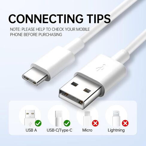 كابل شاحن USB C إلى النوع C بطول 3 أقدام، سلك طاقة USBC إلى C للشحن السريع بطول 3 أقدام بطول 3 أقدام لأجهزة Apple iPhone 16/15 Pro Max/Pro/Plus، وMacBook Pro 2021/2020/2019/2018، وiPad pro 12.9/11 بوصة/ ميني/اير 5/4/10 in Saudi Arabia