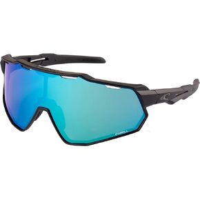 O'NEILL 9040 Sports Wrap Shield Sunglasses for Men, Women UV400 Protection for Cycling, Running, 141mm