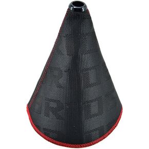 Bride Black Hyper Fabric Shift Knob Shifter Boot Cover MT/at for Universal fit