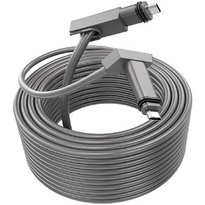 for Starlink Cable 150FT Compatible with Starlink Actuated Gen 2, Replacement Cable for Starlink Rectangular Satellite V2 Waterproof (150FT/46M)
