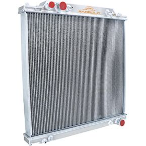 2 Row Aluminum CU2171 Radiator for 1998-2005 Ford F250 F350 F450 F550 Super Duty F55 Excursion 6.8L 7.3L Diesel Powerstroke Pickup Radiators