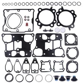 New Cylinder Top End Upper Gasket Kit Compatible with 1550 Twin Cam 95CI Big Bore 1999-2006