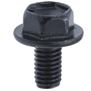 Rexka M6-1.0 x 11mm Hex Head Flange Bolt for Toyota 90105-06037 Luggage Compartment Door & Lock and Radiator Grille (Pack of 30)