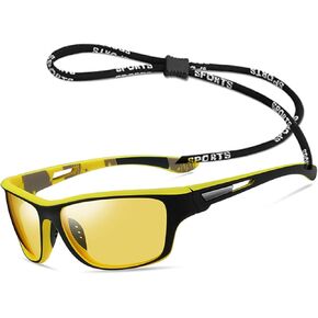 willochra Sports Polarized Night Vision Reading Sunglasses For Men Women Full Lens Magnification Sunglass Readers F27