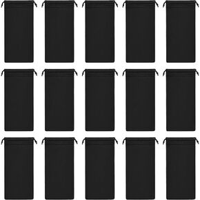 100 Pack Soft Sunglasses Pouch Microfiber Eye Glasses Sleeve Storage Pouch Sunglasses Case Eyeglasses Organizer Cloth Bag Eyewear Carrying Case
