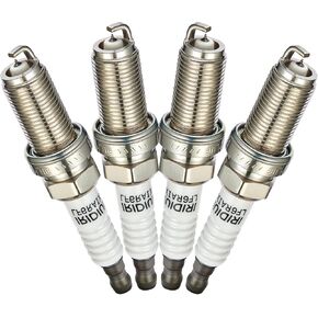 Set of 4 Iridium Spark Plugs 3672 Compatible with 2001 2002 2003 2004 2001-2004 Outback 2.5L H4 Naturally Aspirated 2.5L H4 Engine Replacement for LFR6A-11 3672 Spark Plug