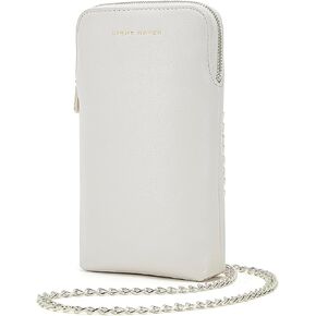Small Crossbody Bag with Golden Chain Shoulder Strap，Zip Cell Phone Purse with Credit Card Slots and Zippered Coin Pocket