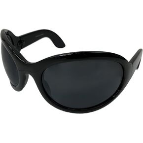 Largemouth Mens Industrial Style Wrap Sunglasses