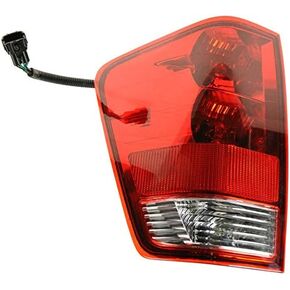 TRQ Left Rear Tail Light Assembly Compatible with 2004-2015 Nissan TITAN
