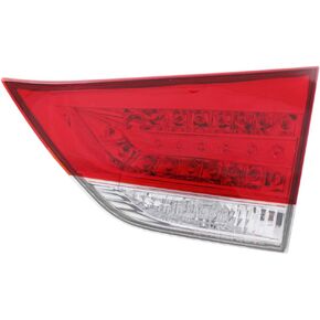For Toyota Sienna Rear Inner Tail Light 2011 2012 2013 2014 Driver Side w/Bulbs DOT Certified For TO2802125 | 81590-08011