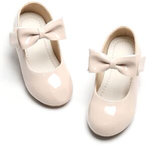 Toddler Flower Girl Dress Shoes - Little Girl Ballet Flats for Wedding Party in Kuwait
