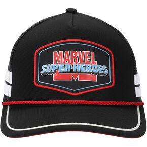Bioworld Marvel Super - Heroes Adult Trucker Hat - Black