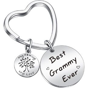 Gigi Keychain Grandma Gifts For Birthday Keychain Grandmother Gift Ideas