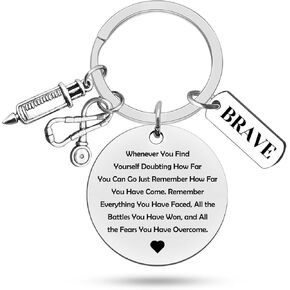 Heigebi Nurse Gifts Keychain Nurse Gifts for Women Nurse Practitioner Gifts Nurse Appreciation Keychain Gifts