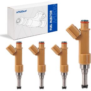 Fuel Injector 4pcs Set For/TOYOTA Corolla 2009-2015, XRS 2009-2013 2.4L /Matrix 1.8L 2009-2012, Repalcement 23250-0T010, 322-50202, FJ1068, 23250-0T020