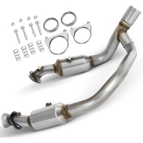 AUTOSAVER88 Exhaust Manifold Catalytic Converter with Gasket Kit Compatible with 2007-2017 Jeep Patriot/Compass 4WD, 2007-2008 Dodge Caliber AWD 2.4L Direct-Fit (EPA Compliant)