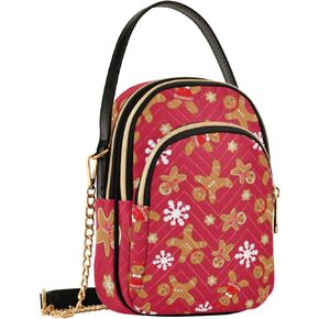 Festive Cell Phone Purse Crossbody Handbag Durable Shoulder Bag
