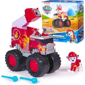 Paw Patrol: Rescue Wheels Zuma’s Hovercraft, Toy Truck with Projectile Launcher and Collectible Action Figure, Kids Toys for Boys & Girls Ages 3+